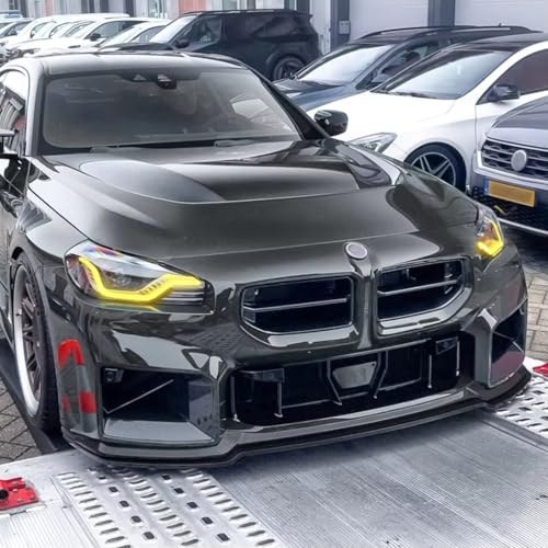 Diffuseur et bas de caisse pour M2 G87 Coupé protégeant le bouclier en noir brillant - 5