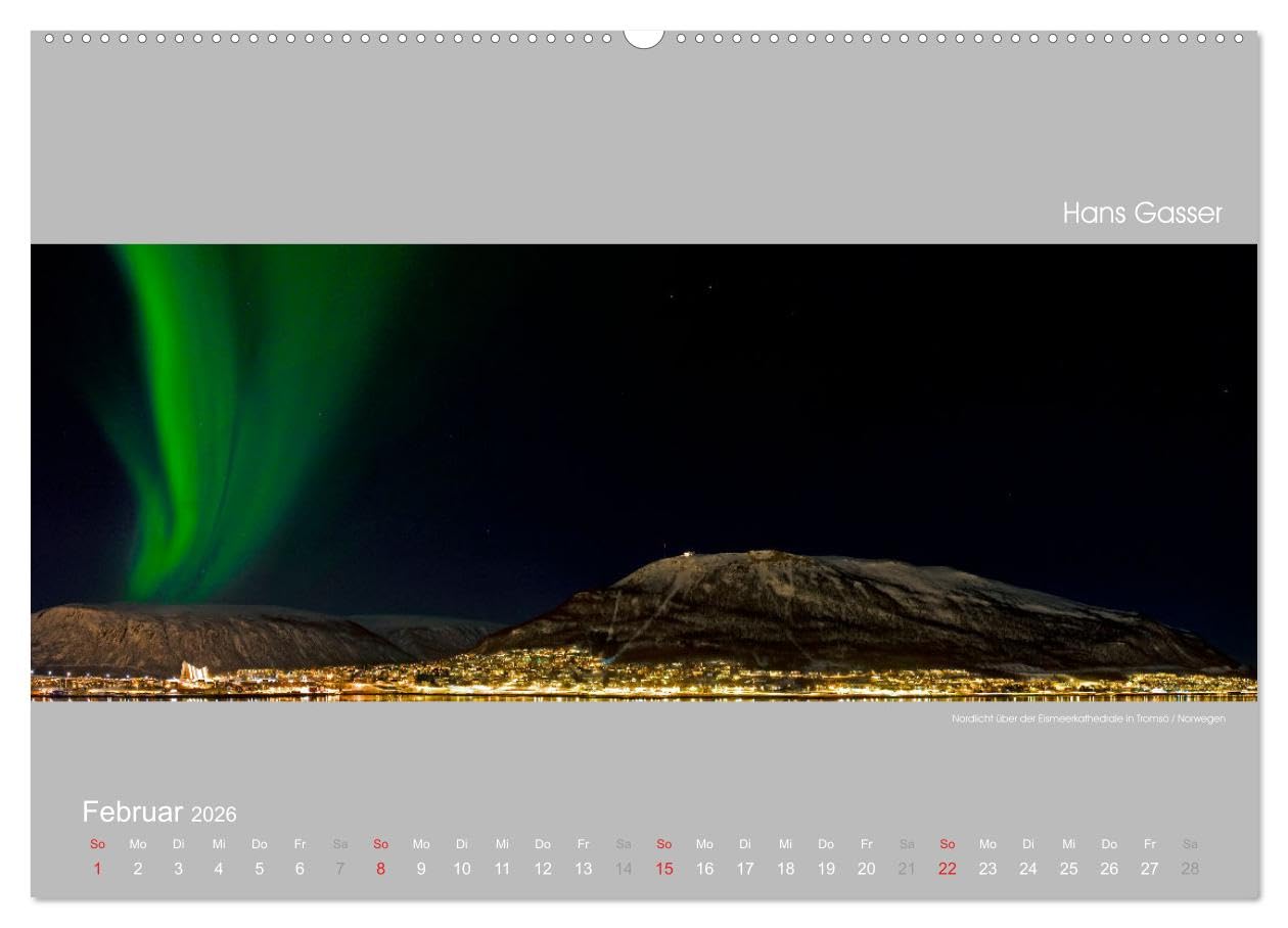GROSSARTIGE LANDSCHAFTEN 2026 (hochwertiger Premium Wandkalender 2026 DIN A2 quer), Kunstdruck in Hochglanz: Panoramakalender von den schönsten Gegenden unserer Erde (CALVENDO Natur)