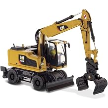 Diecast Masters 150 Scale Caterpillar M318F Wheeled Excavator | High Line Series Cat Trucks & Construction Equipment Model 85508