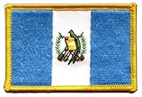 Aufnäher Patch Flagge Guatemala - 8 x 6 cm