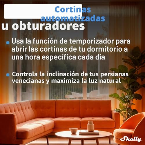 Miniatura 6 de Shelly 2pm Gen3 - Relé Interruptor De Persianas Inalàmbrico, 2 Canales - 16 A, Wi-Fi Bluetooth, Con Medidor De Consumo, Control App Ios, Android Y Temporizador, Alexa, Google Home - 2 Piezas