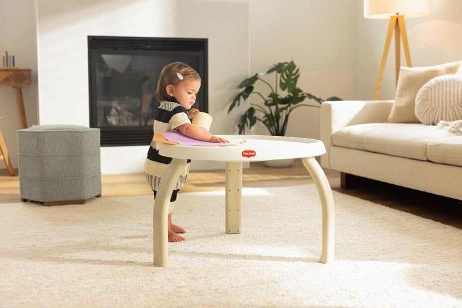 Tiny Love Centre d'activités Jump & Play 4 en 1, sauteur, table pour enfant, 28 activités