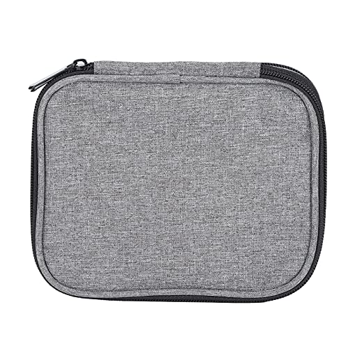 Crochet Hook Case, Circular Knitting Needles Organizer Case, Travel Storage Bag for Swing Crochet Hooks, Lighted Hooks, 2 Layer 600d Oxford Fabric Knitting Needle Organize