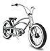 Tracer 20-inch Master Stretch Cruiser Steel Frame, with Chain Guard for Inter-3 Speed Coaster Brake (MGREY)
