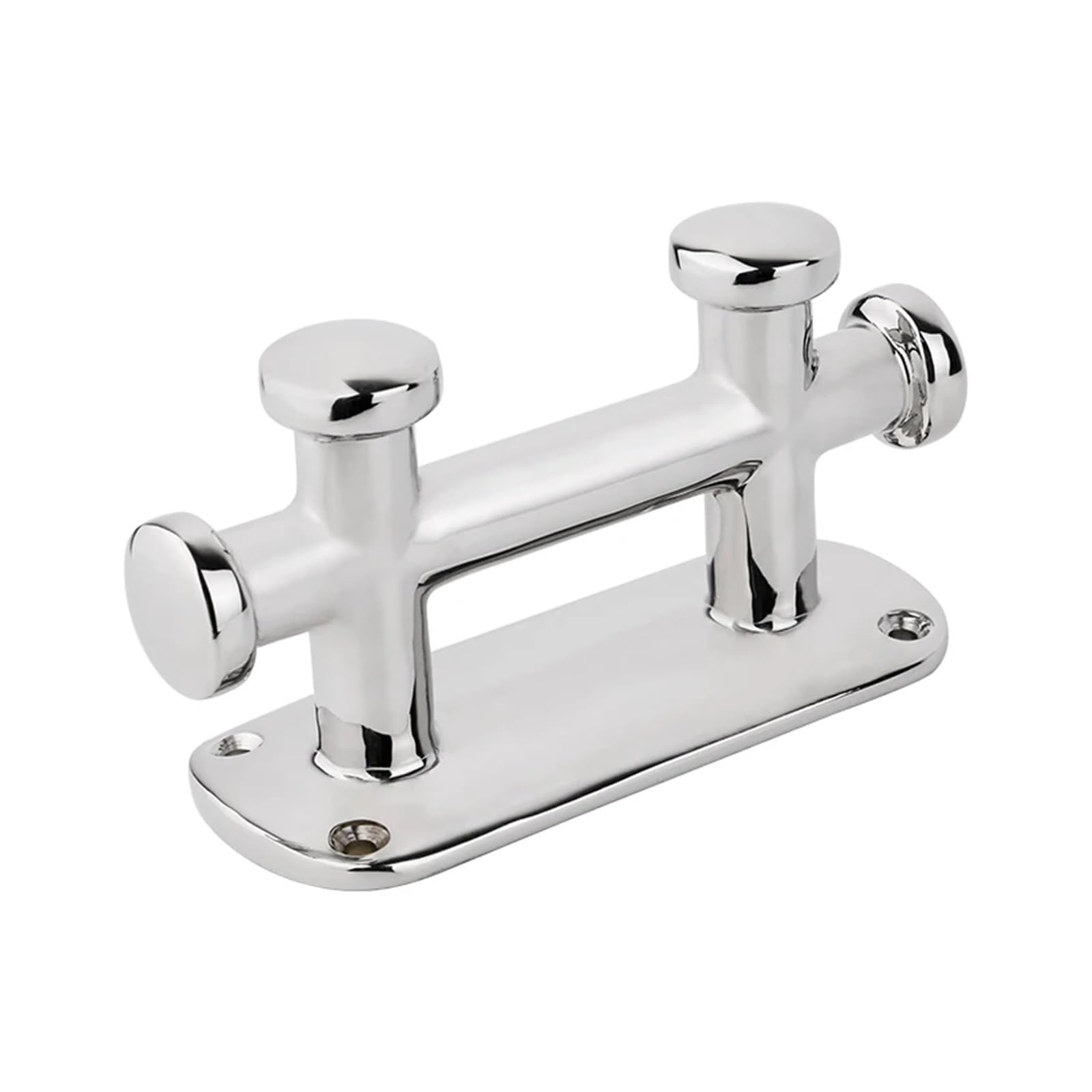 Boot Edelstahl Seil Klampe Boot Zubehör Basis Klampe Doppel Kreuz Boot Poller Klampe Marine Hardware Seil Klampe Haken für Yachthafen, Schiff