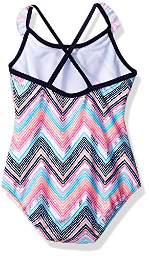 Osh Kosh Girls' Zigzag Stripe One Piece Swimsuit2