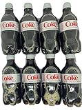Diet Coke, 12oz Bottles, Pack of 8, No Sugar, No Calories, Bundled with LangsRetail SnackBox, No Sugar Coke, No Calorie Coke, Diet Coke Small Bottles, Eight 12oz Bottles