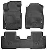 Husky Liners Custom Fit WeatherBeater Molded Front and Second Seat Floor Liner for Select Honda CR-V Models (Black)