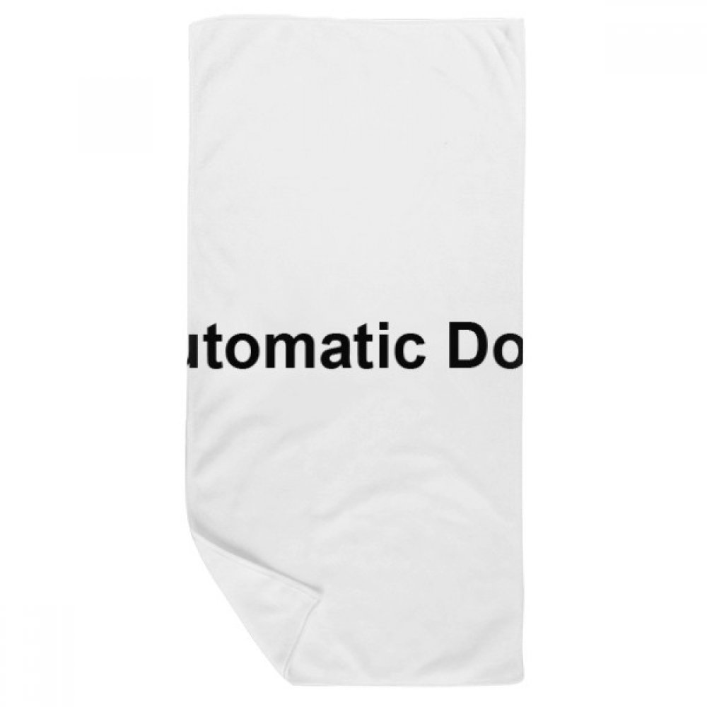 Serviette de bain et gant de toilette pour douche et sport 35x70cm