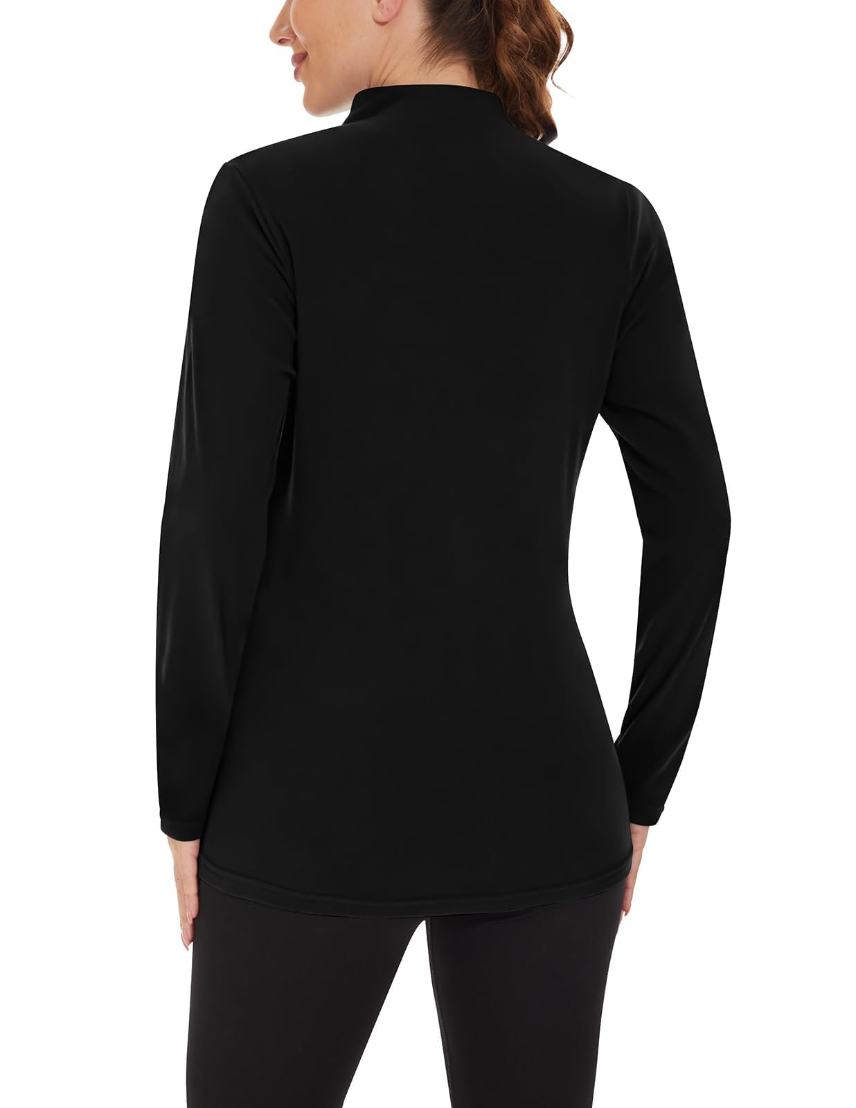 WOWENY Fleecejacke Damen Warm Gefüttert Sweatshirt mit Stehkragen und Full Zip Fleece Sweatjacke Leichte Für Winter Outdoor Laufen Wandern Freizeit