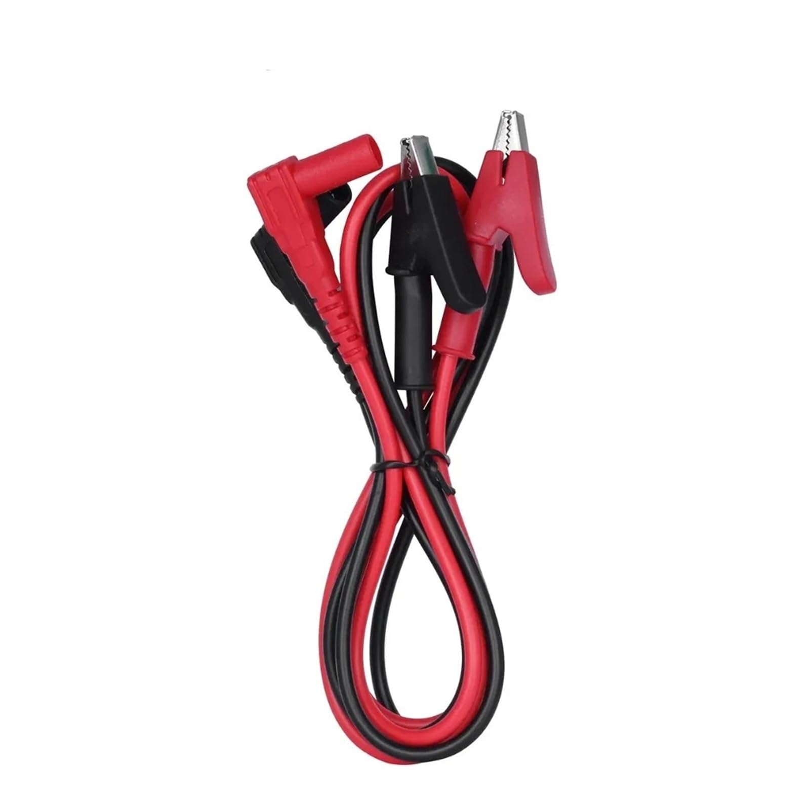 Cable de prueba de clip de banana a cocodrilo de 4 mm para multímetro