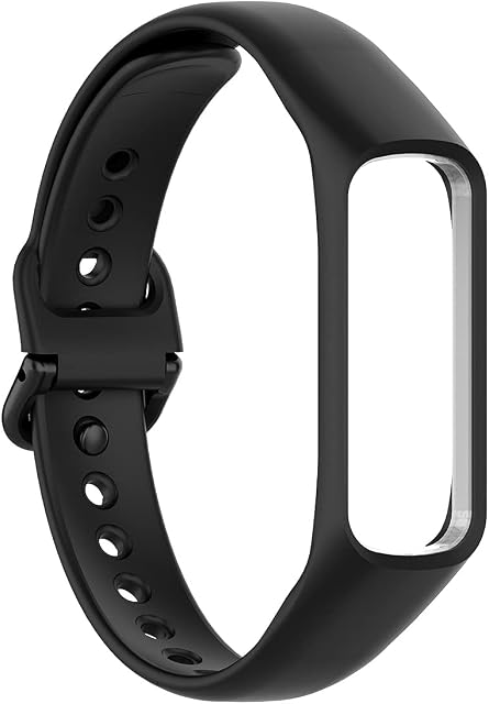 Sago Compatible with Samsung Galaxy Fit 2 Replacement Strap SM-R220 Silicone Watch Band Wristband