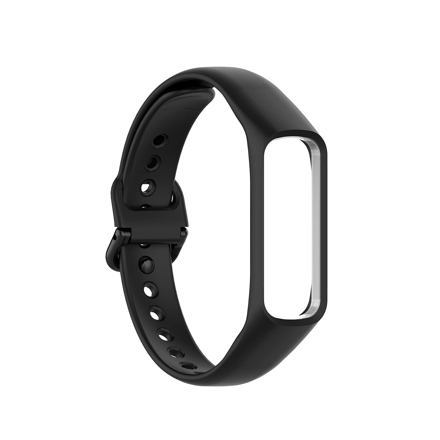Sago Compatible with Samsung Galaxy Fit 2 Replacement Strap SM-R220 Silicone Watch Band Wristband