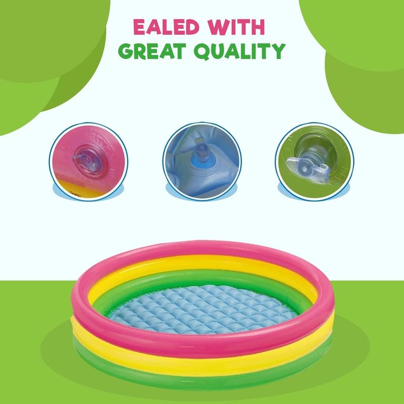 Kidoyz Exciting Pools & Water Fun Toys for Kids β Safe & Splashy Play for 2+ Years (2ft)(SPVL_1) 1