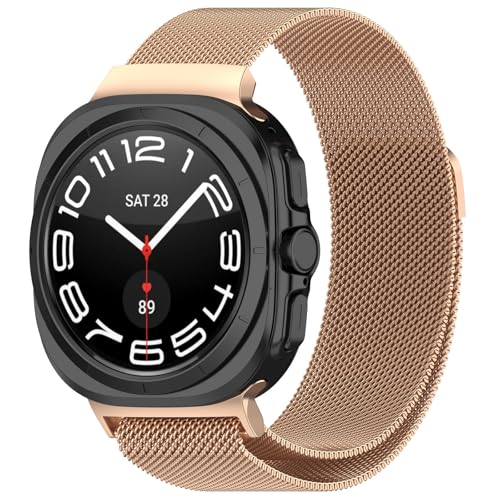Bracelet acier Galaxy Watch Ultra 47mm SERDAS sans irritation