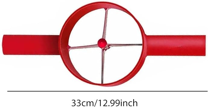 Bamboo Splitter Manual Tool Bamboo Divider Cutting Tool Steel Made Portable Lightweight Structure Suitable for Gardening DIY Camping Home Work, 4 Cuts