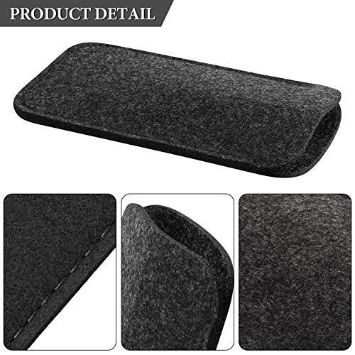 16 Pieces Felt Slip In Eyeglass Cases Soft Pouch Reading Sunglasses Storage Case Multi-Color Eyeglass Felt Pouch Case #TOP5