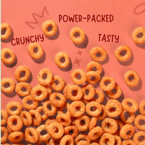 Image of Troovy Healthy High Protein Puffs | Tangy Tomato Flavour | No Palm Oil, Cholesterol or Trans Fats, No Junk & Chemicals | Made with Multiple Millets, Grains and Dal (80g (Pack of 3))