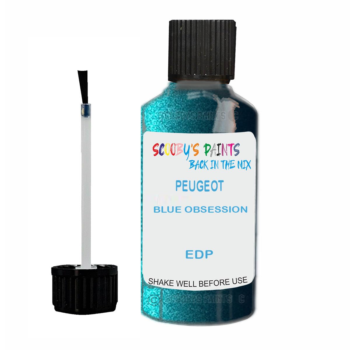 Scoobys Paints Back In The Mix Blue Obsession Touch Up Paint For Peugeot Edp Metallic
