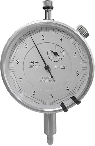 Miniatura 2 de Indicador de esfera de alta precisión de 0.2 pulgadas, parte trasera a prueba de golpes