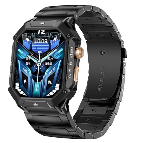 Bracelet montre Oukitel 22mm acier pour homme et femme idéal au bureau et en soirée