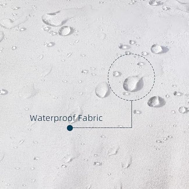 16 x 16 Outdoor Pillow Inserts Pack of 4 Patio Furniture Pillows Cushion Waterproof Square Throw Pillow Inserts Decorative Couch Pillow Inserts White Sofa Sham Cushion Stuffer