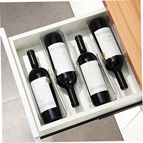 Mikinona 4pcs Soporte para Botellas de Mesa Pequeño miniatura 2