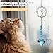 Kenning Pet Memorial Suncatcher Cat Memorial Gifts for Loss of Cat Sympathy Gifts Thoughtful Pet Remembrance Sun Catcher Bereavement Passing Away Remembrance Crystal Suncatcher Hanging Window Ornament