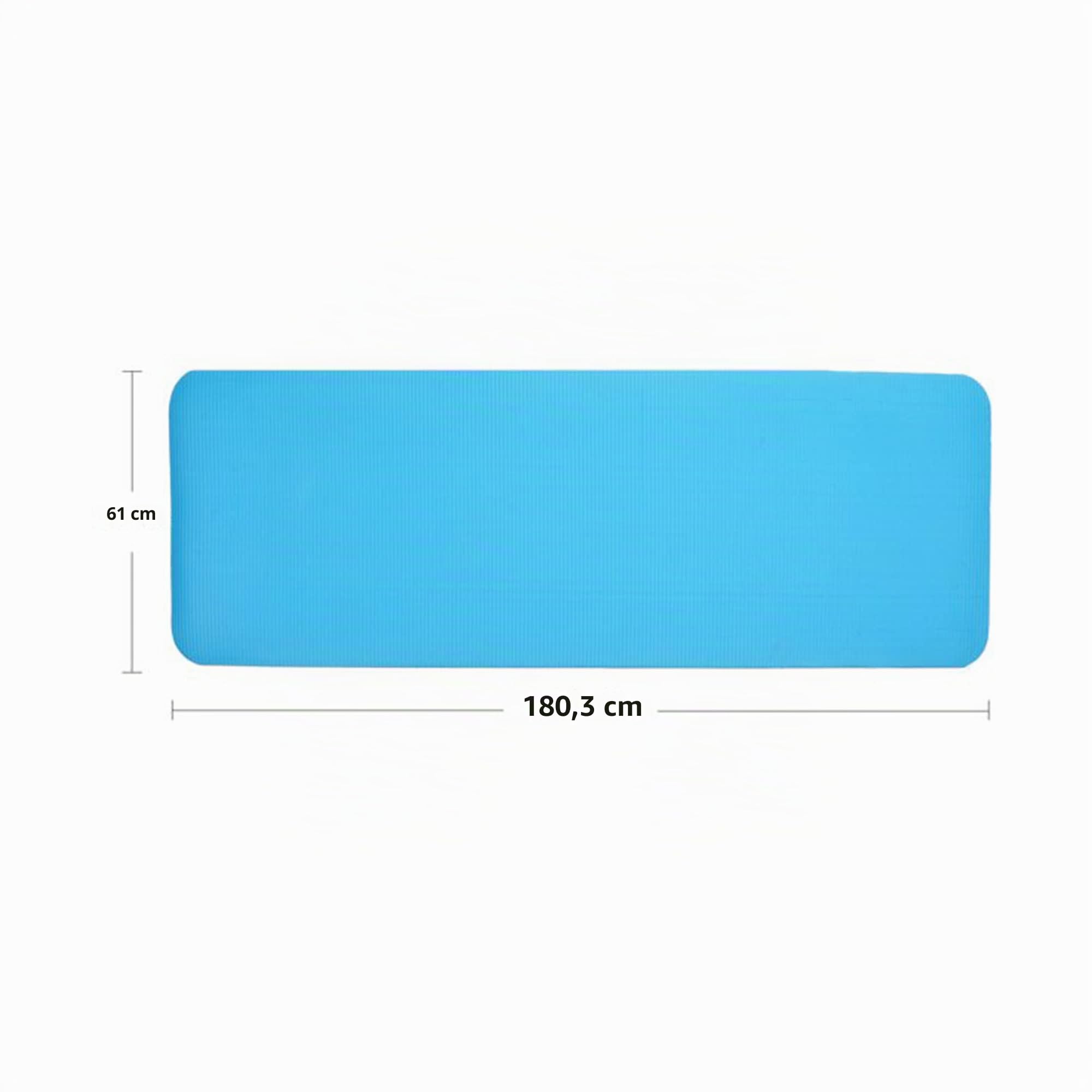 BalanceFrom GoYoga+ All-Purpose 1/2-Inch Extra Thick High Density Anti-Tear Exercise Yoga Mat and Knee Pad with Carrying Strap