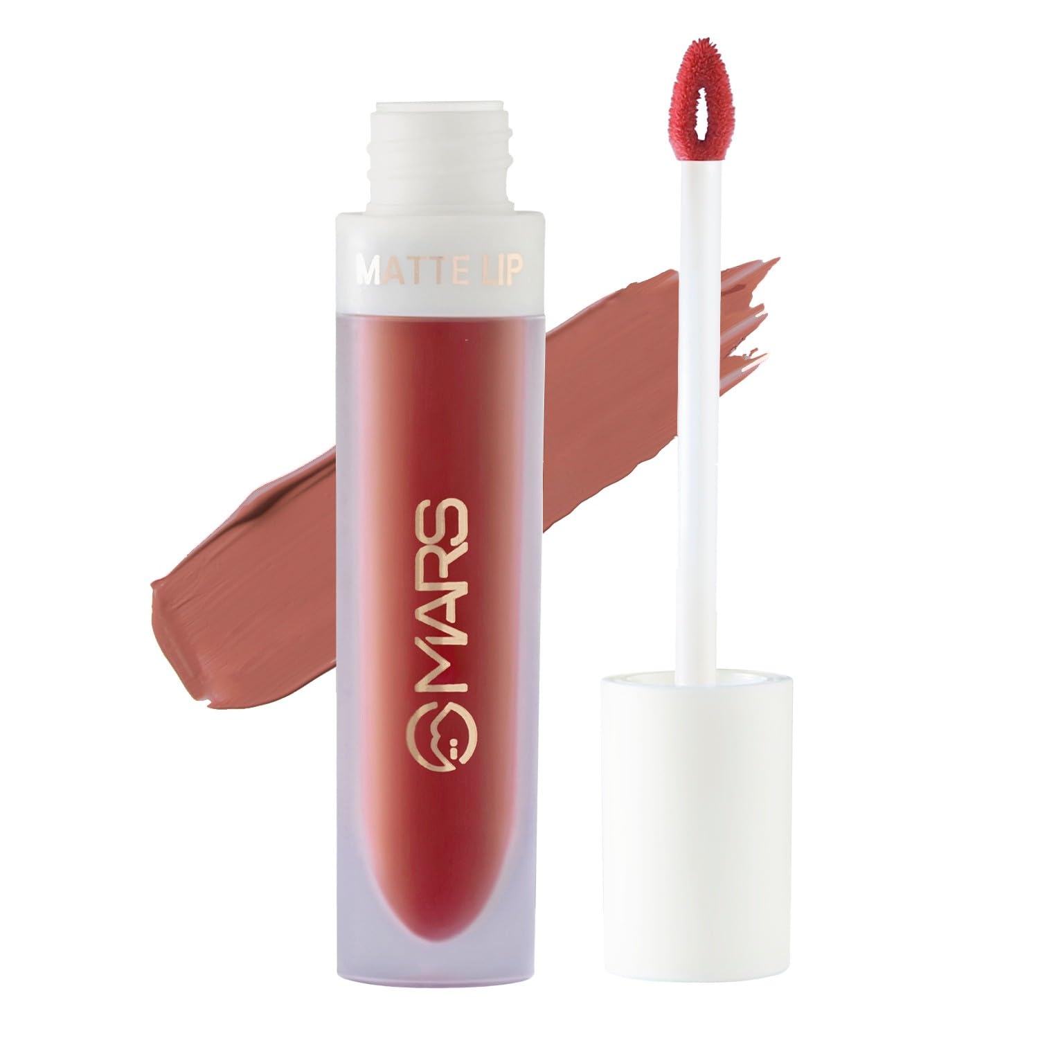 MARS Matte Liquid Lip Color | Long Lasting | Non-Transfer & Waterproof Lipstick for Women (4.5 ml) (02-Spill The Deets)