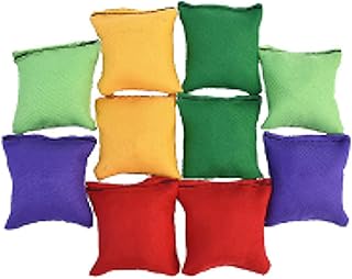 Bean Bags for Bean Bag Toss Game,Circus Clown Pattern Toss Game - Bean Bag Toss Carnival Toy Bean Bag Toss Game, Kids Throwing Sand Bags Bean Bags for Bean Bag Toss (, Random Color) Xinxi