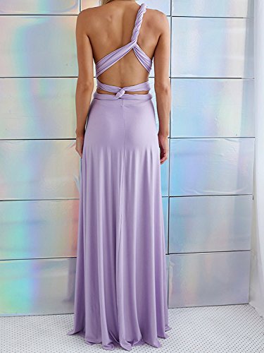 image for CHOiES record your inspired fashion Women's Gown Dress Light Purple Mu