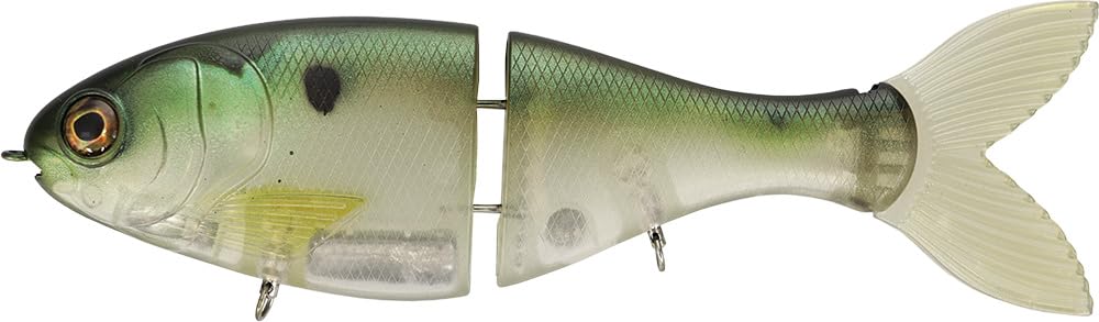 BUCCA Brand BFS Trick SHAD - 2.5" (3/8OZ) - Green Gizzard