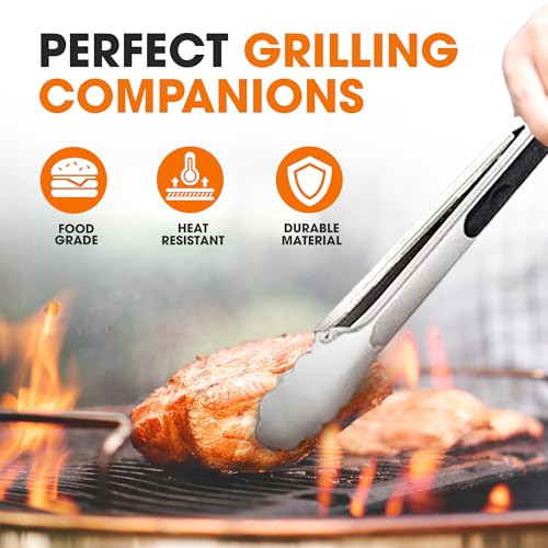Set profesional de espátulas para parrilla y plancha, 7 piezas miniatura 2