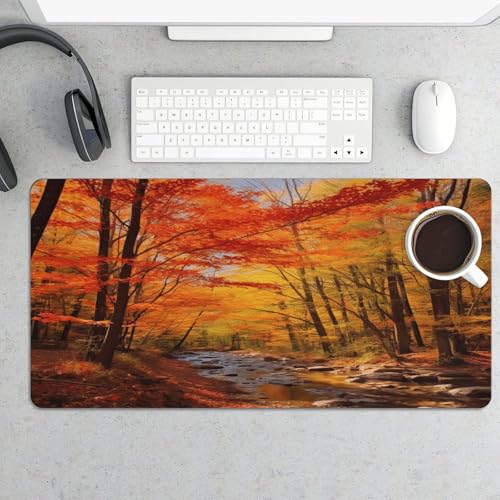 Mouse pad de goma grande resistente al agua 60x30 cm miniatura 5