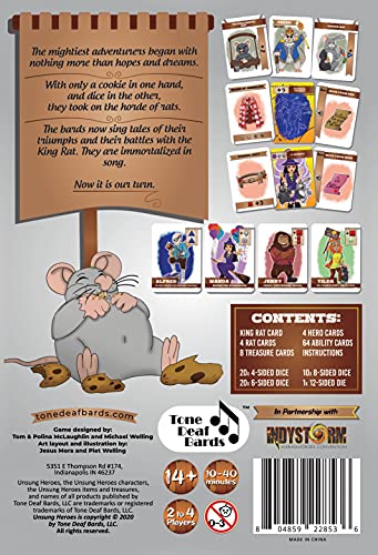 Unsung Heroes | Dice Heavy Card Management Game | Tongue In Cheek Family Board Game #TOP1