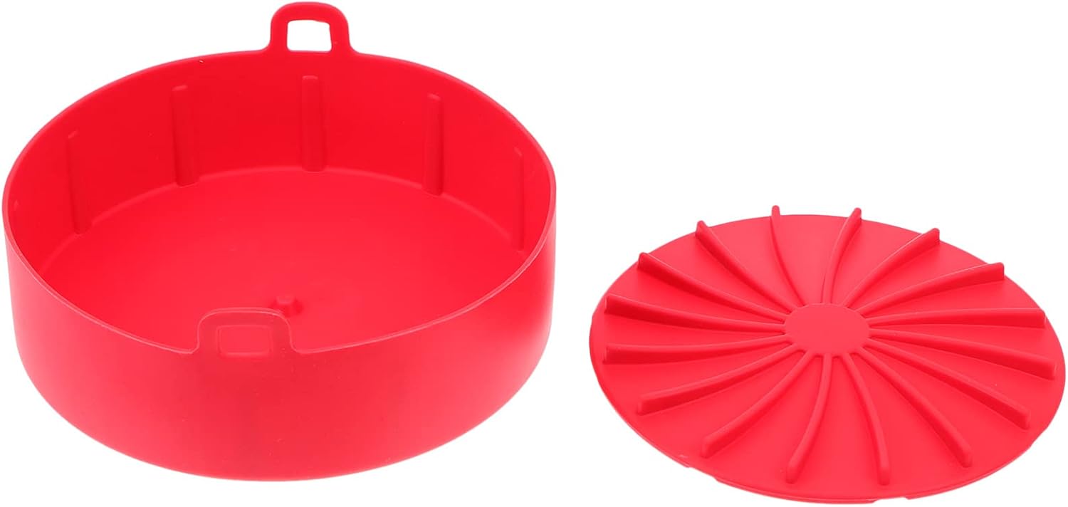 1pc Bakeware Multipurpose Baking Pan Silicone Baking Pan Useful Tray Heat-resistant Barbecue Creative Tool Practical Kitchen Ovenware Air Fryer