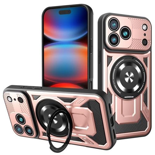 Coque iPhone 17 Pro or rose rigide et antichoc idéale pour sublimer votre style tous les jours