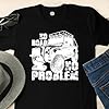 4x4 Four Wheel Drive 4WD Land Off Roader Men's T Shirt - No Road No Problem Black Size XL #2