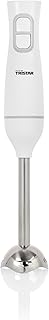 Tristar Hand Blender, Hand Blender with Stainless Steel Stand, Pulse and Turbo Function, Ergonomic Shape, White, MX-4880