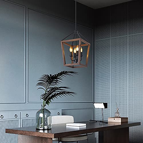 Chandelier E14 Nordic Iron Art pour remplacer un eclairage terne - 2