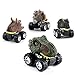 Produktbild WEARXI Dinosaurier Spielzeug - 4Pack Geschenke Dinosaurier Auto Jurassic World ziehen Autos zurück - Geschenke Junge Dinosaurier Spielzeug ab 3 Jahren Junge, Dino Spielzeug für Kinder