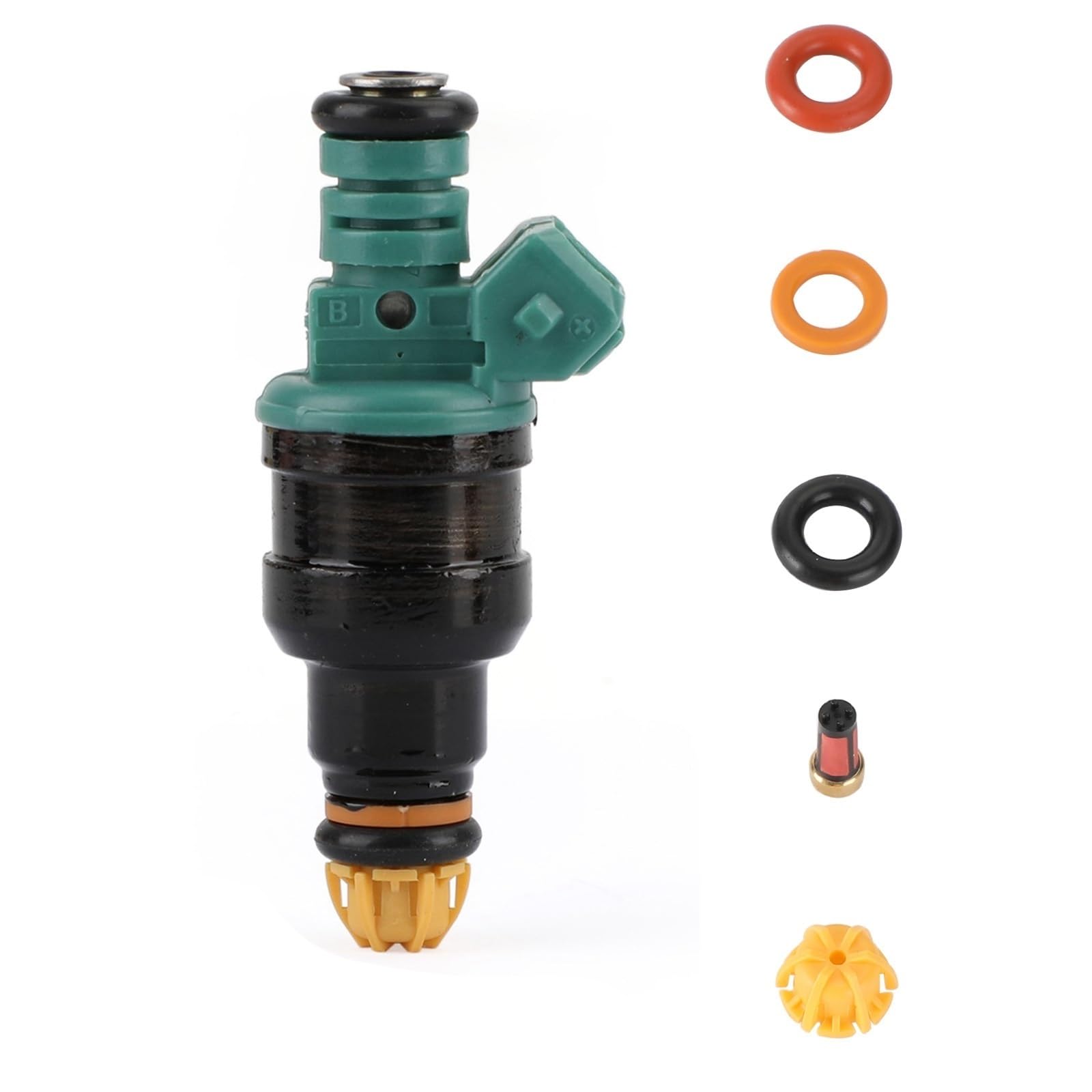 Car Petrol Injection Nozzles for BMW for M3 323is 325is 525i E36 E34 M50 S50 Car Accessories Fuel Injectors Repair Seal Kit 6 Set