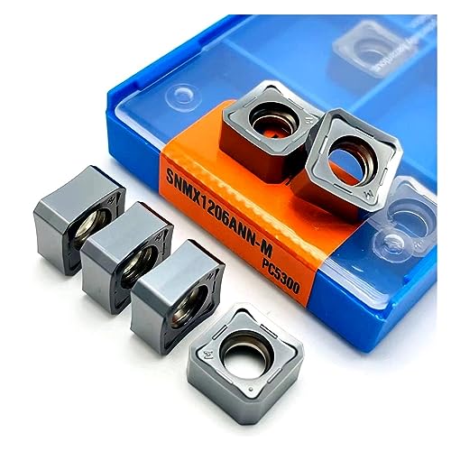 Insert carbure SNMX1206 ANN évite la casse sur acier inoxydable et métaux