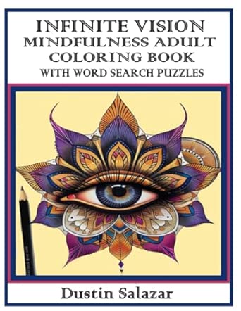 Amazon.com: Infinite Vision Mindfulness Adult Coloring Book with Word ...