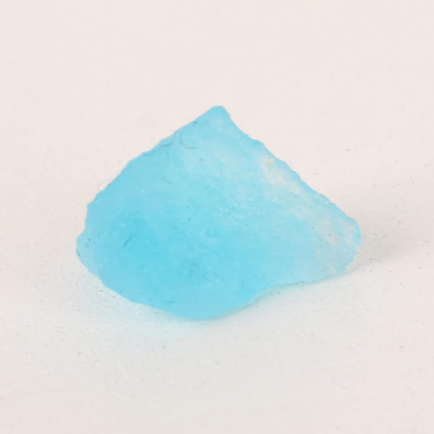 REAL-GEMS 7.5 Ct. Natural Blue Aquamarine Perfect Raw Rough Loose Gemstone For Cabbing AXD-512