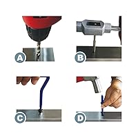 Vista 4 de HHIP 1011-0066 Kit de reparación de roscas STI helicoidales M6 x 1.00 de 31 piezas