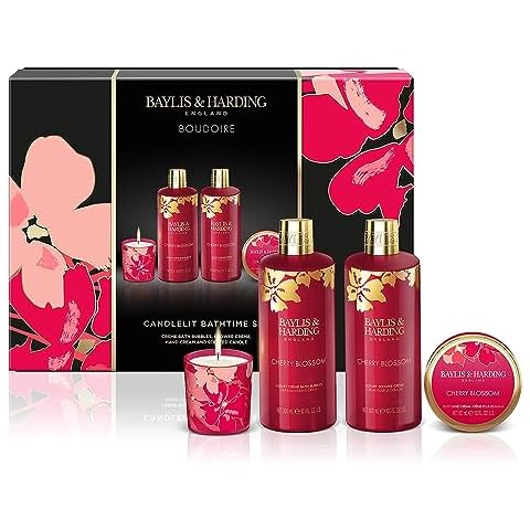 Baylis & Harding Cherry Blossom Bath Gift Set Cover
