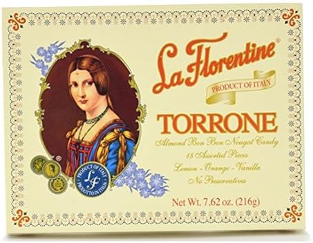 Torrone Candy, 1 Pack of 18 Pieces