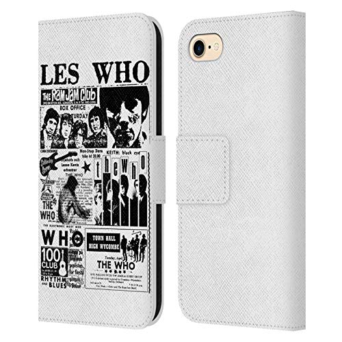 Funda The Who Apple iPhone 7/8/SE carcasa libro cuero con tarjetero